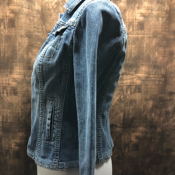 Elie Tahari Jean jacket - Picture 4 of 8